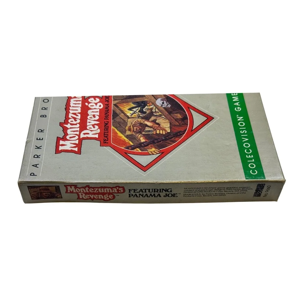 Montezuma's Revenge Parker Brothers ColecoVision Game with Box No. 9660